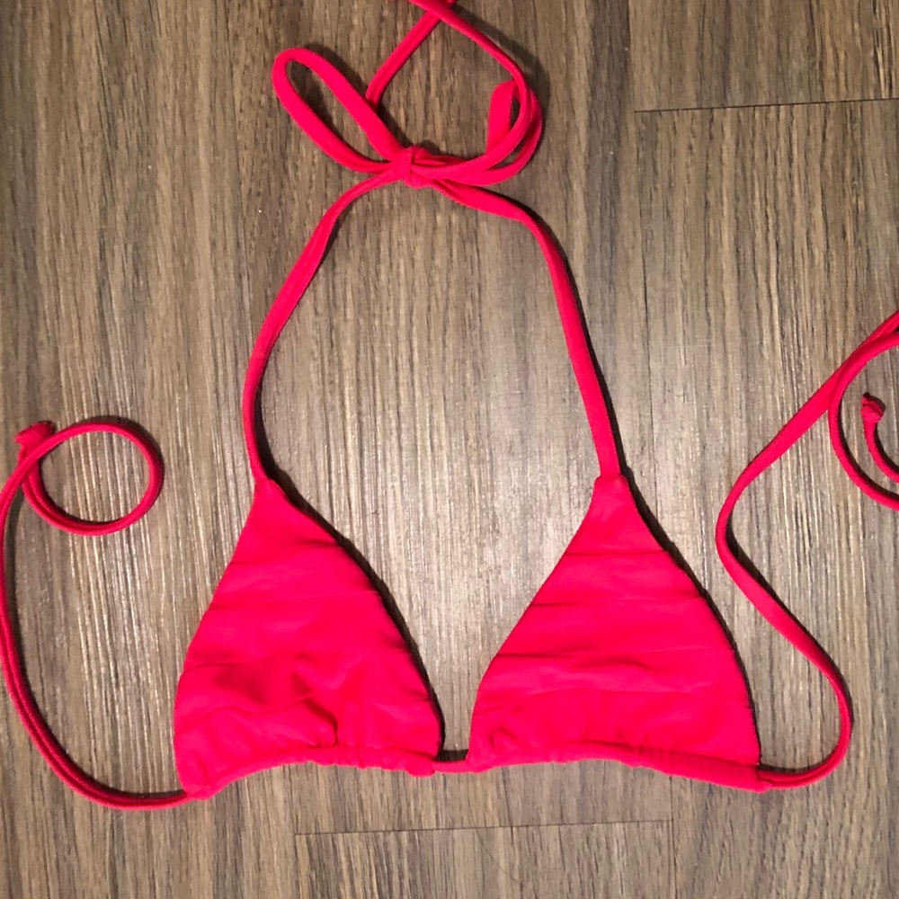 Stone Fox Triangle Bikini Top